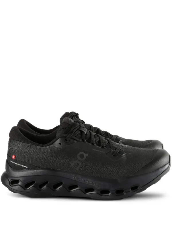 On Running Cloudsurfer Trail Waterproof Sneakers Black