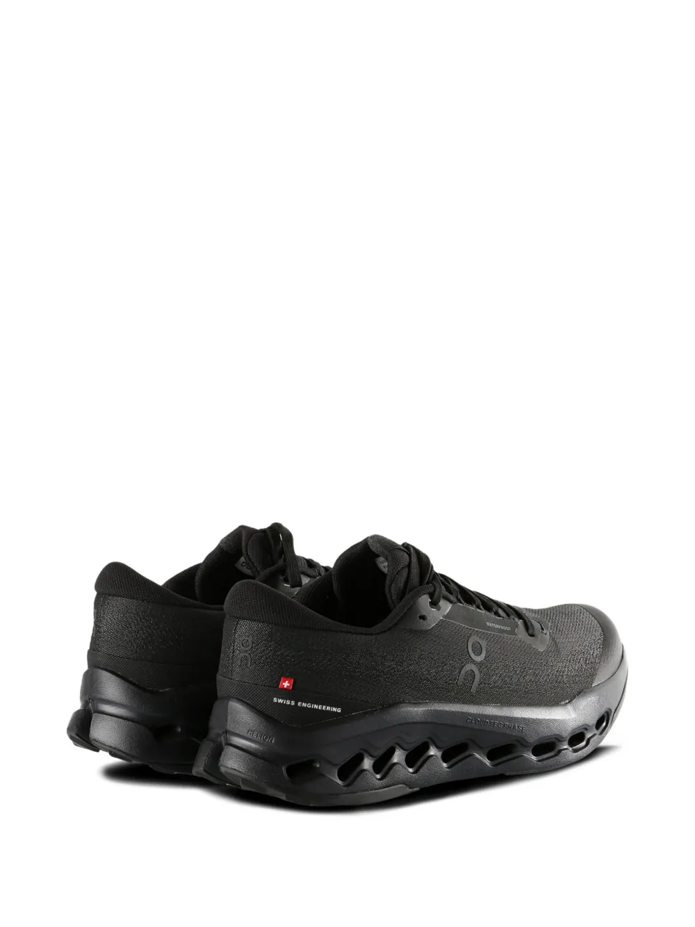 On Running Cloudsurfer Trail 2 Waterproof Sneakers In Black