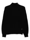 LIU JO pearl-embellished sweater - Black