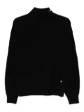 LIU JO pearl-embellished sweater - Black