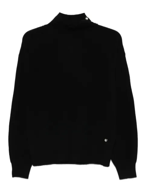 LIU JO pearl-embellished sweater