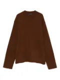 Sofie D'hoore round-neck wool sweater - Brown