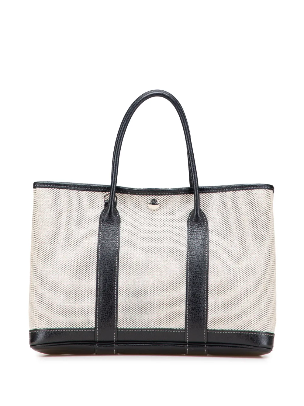 Hermès Pre-Owned 2004 Toile and Negonda Garden Party 30 satchel | Brown | Image 1