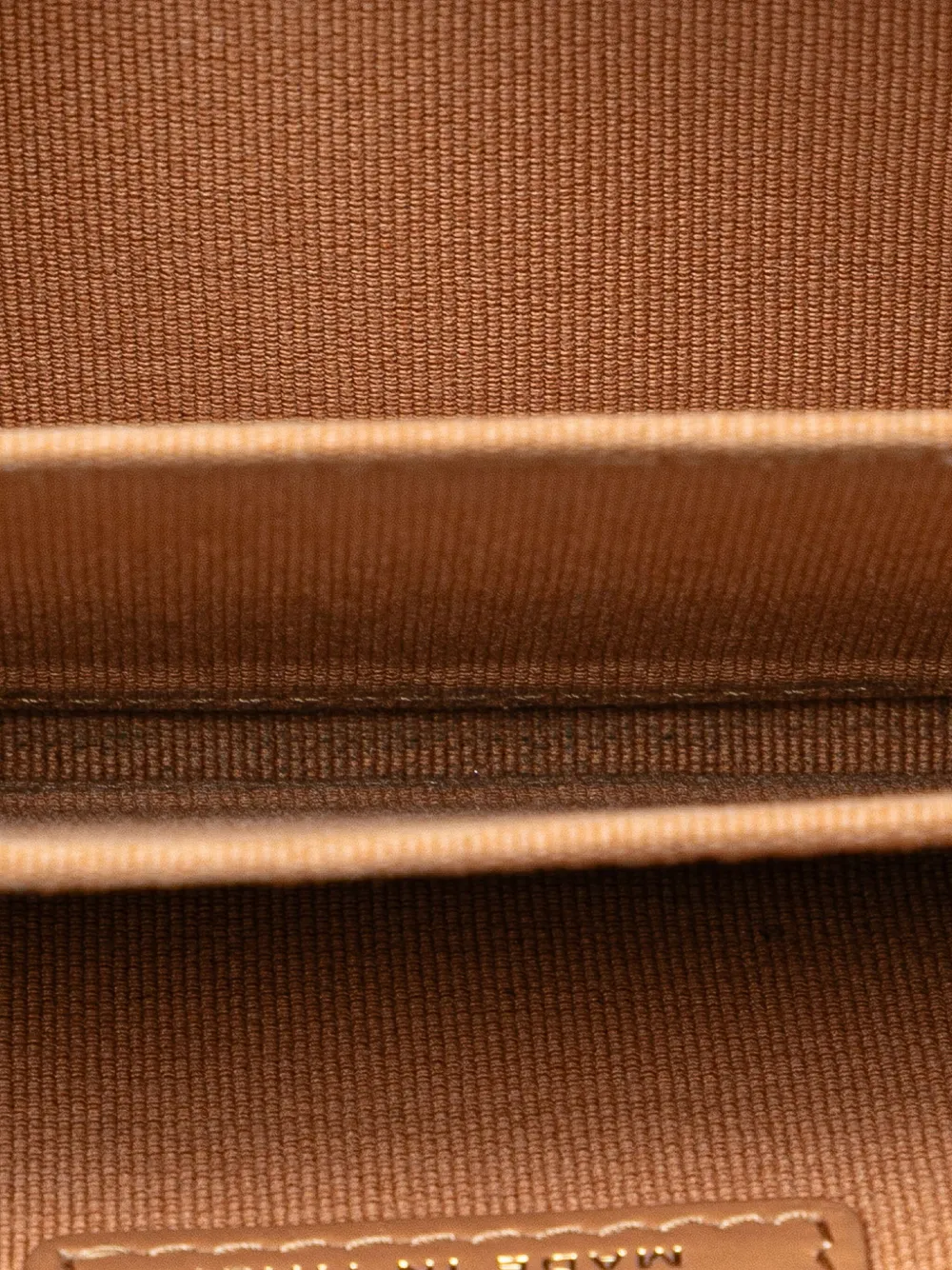 Pre-owned Chanel 2021-2025 Cc Quilted Caviar Zip Around Purse Coin Pouch In Brown