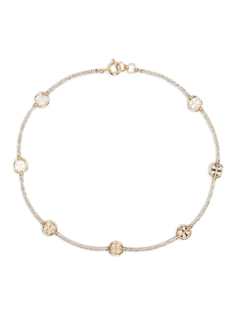 Tory Burch crystal-embellished choker necklace