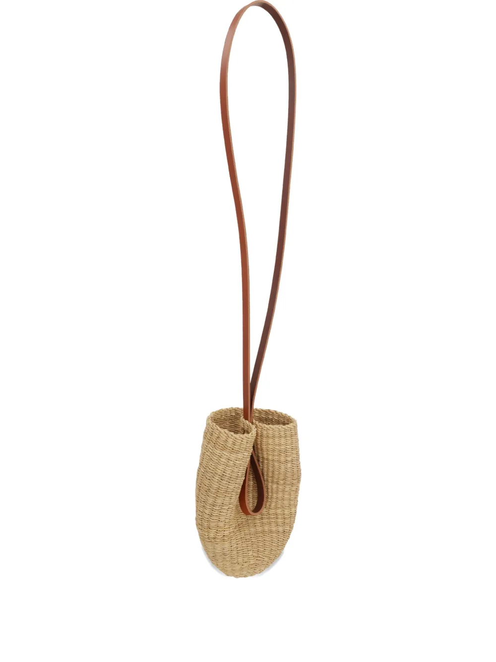 Inès Bressand open-top bucket bag Beige