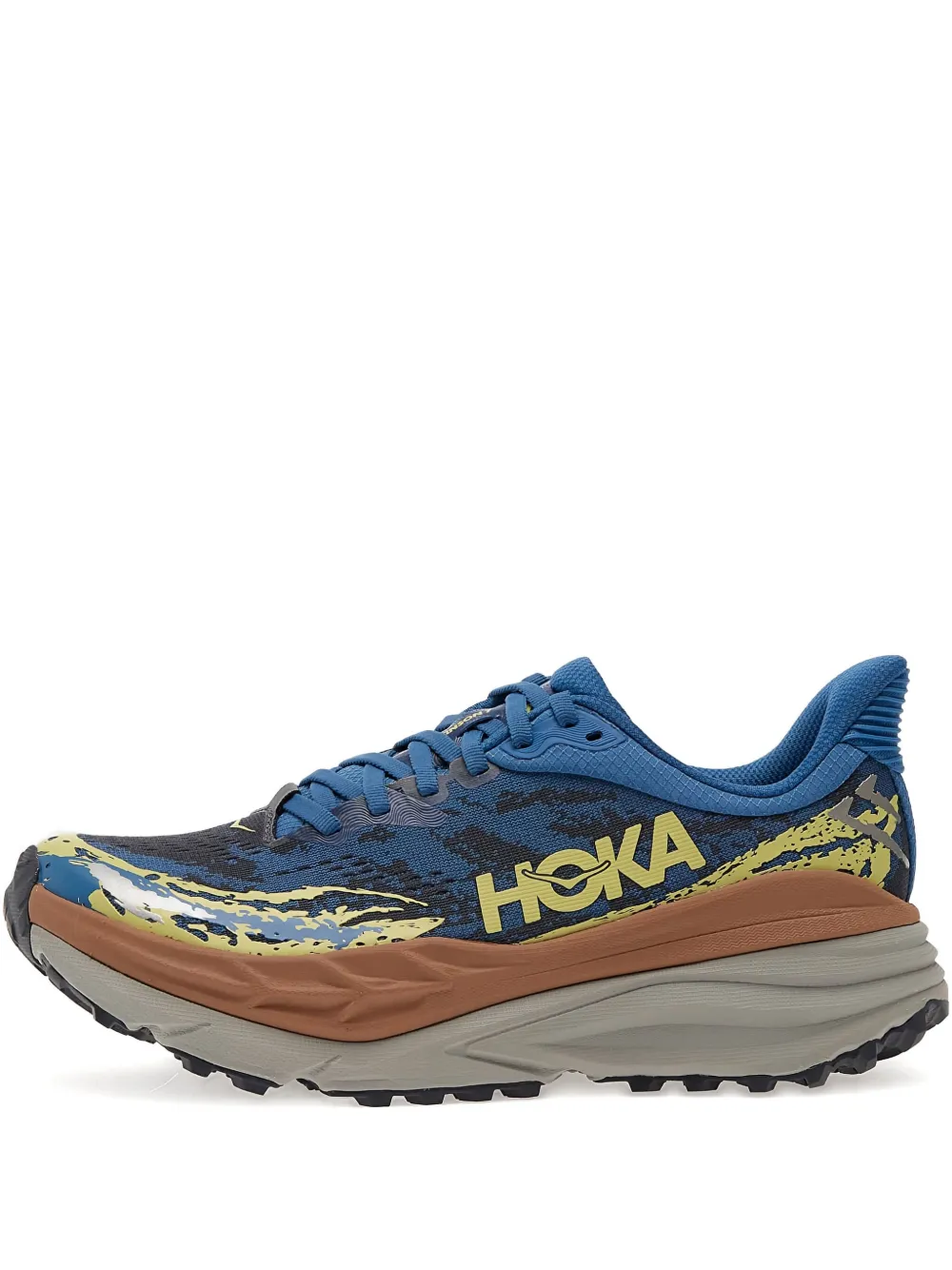 HOKA Stinson 7 logo-print sneakers - ブルー HOKA Stinson 7 logo-print sneakers - ブルー