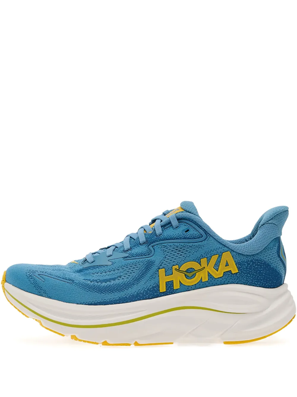 HOKA Clifton 10 logo-print sneakers Blue