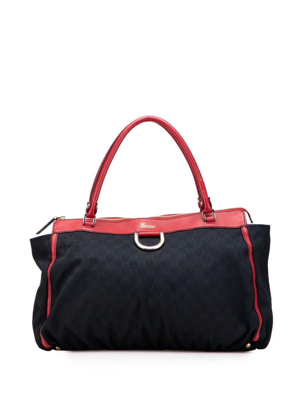 Gucci Pre-Owned 2000-2015 GG Canvas Abbey D Ring tote bag - ブラック Gucci Pre-Owned 2000-2015 GG Canvas Abbey D Ring tote bag - ブラック