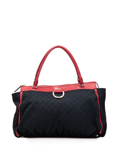 Gucci Pre-Owned 2000-2015 GG Canvas Abbey D Ring tote bag