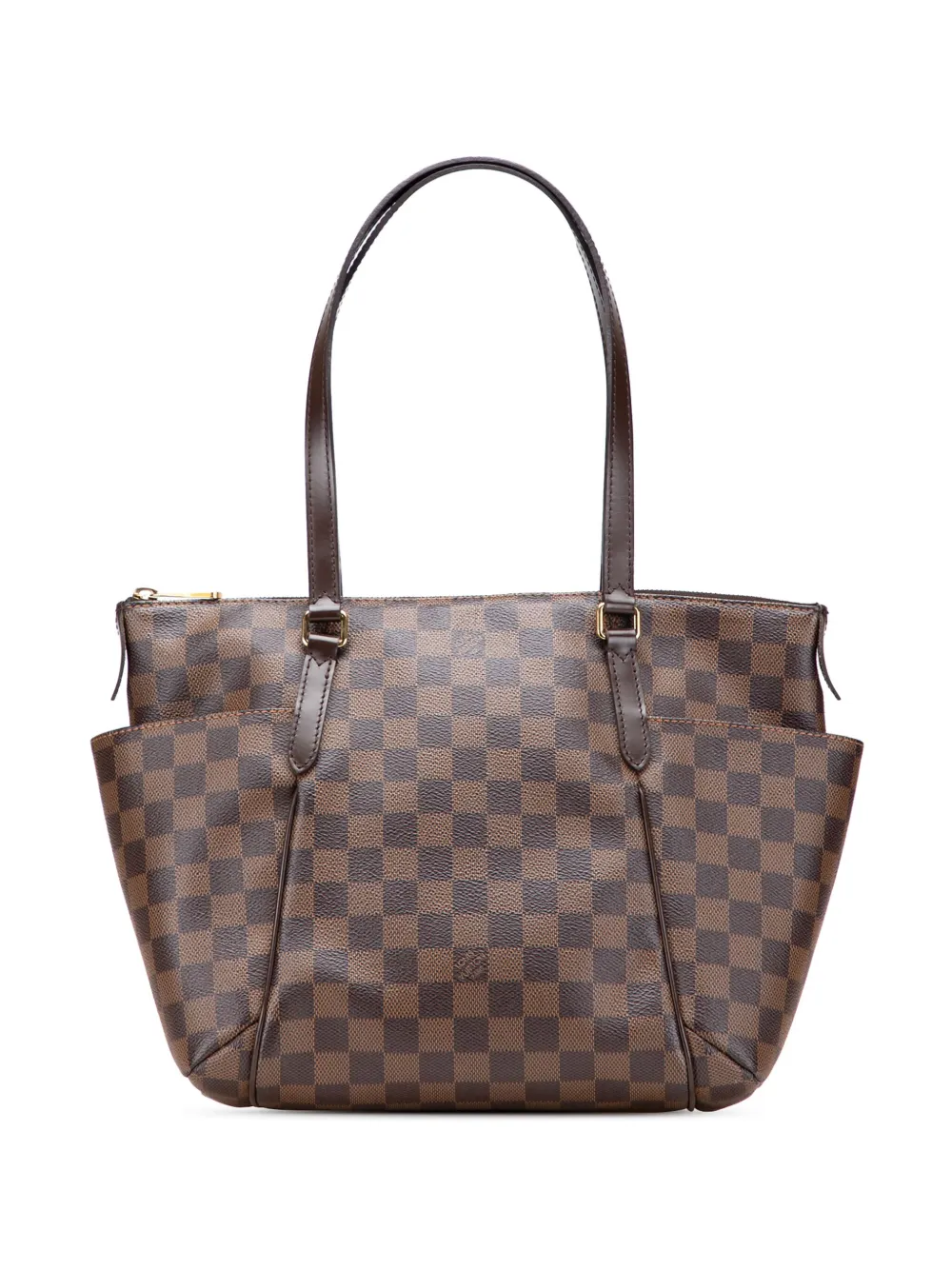 Louis Vuitton Pre-Owned 2014 ダミエ エベヌ トータリー PM トートバッグ - ブラウン Louis Vuitton Pre-Owned 2014 ダミエ エベヌ トータリー PM トートバッグ - ブラウン