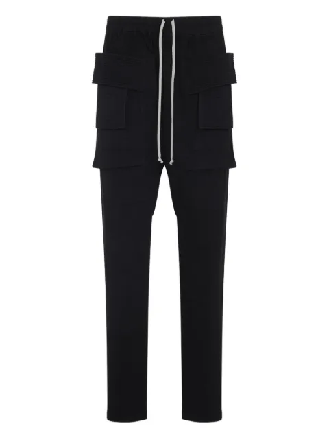 Rick Owens DRKSHDW drawstring-waist cargo track pants