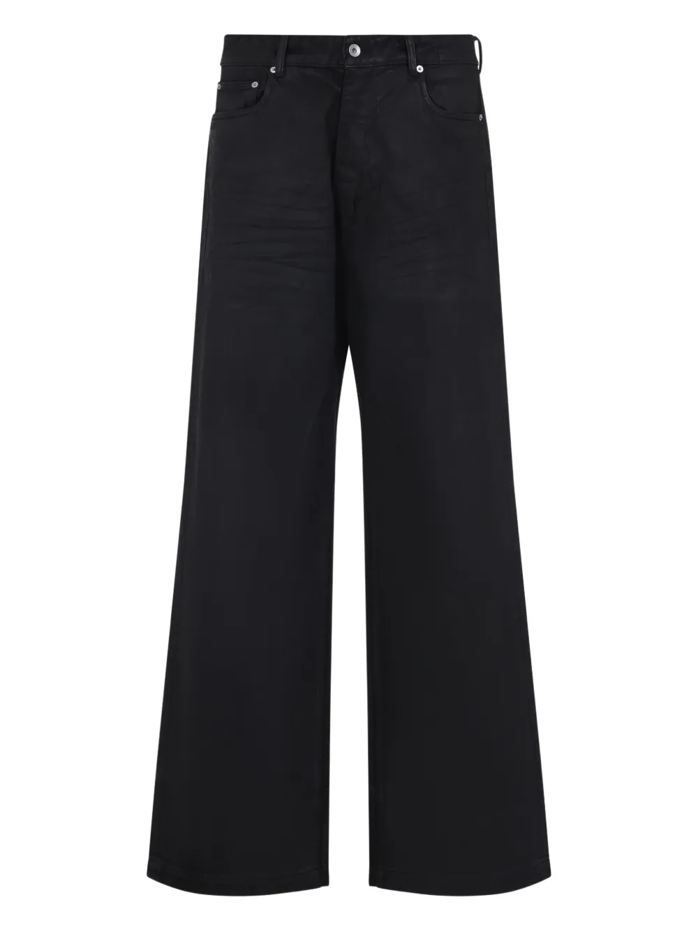 Rick Owens DRKSHDW Jeans met wijde pijpen Zwart