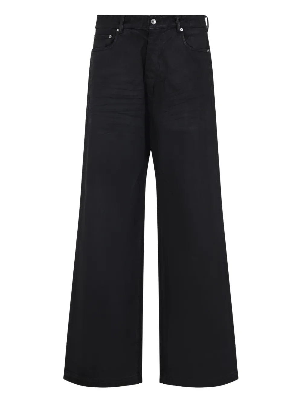 Rick Owens DRKSHDW Jeans met wijde pijpen Zwart