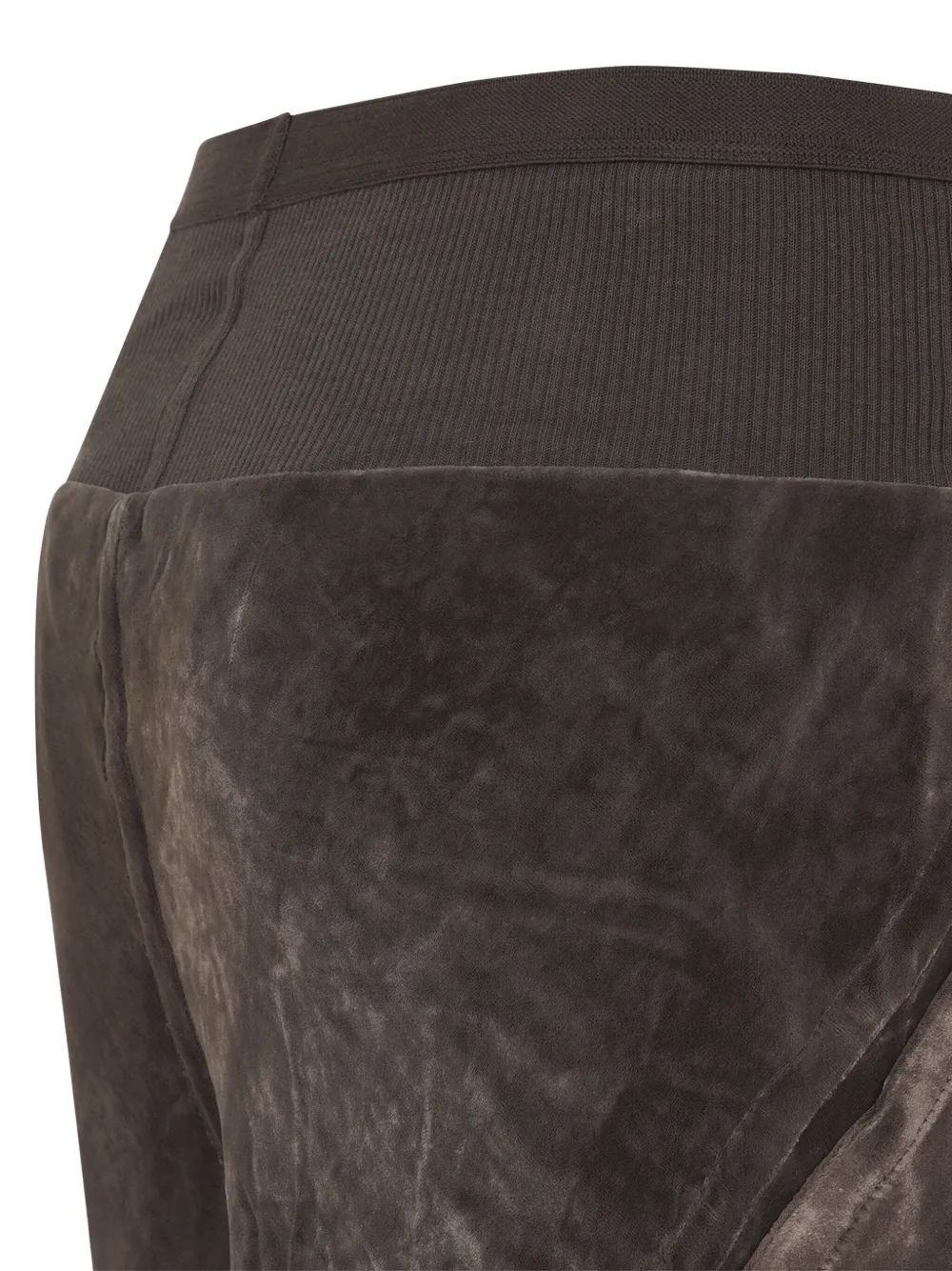 Rick Owens panelled straight trousers - Grijs