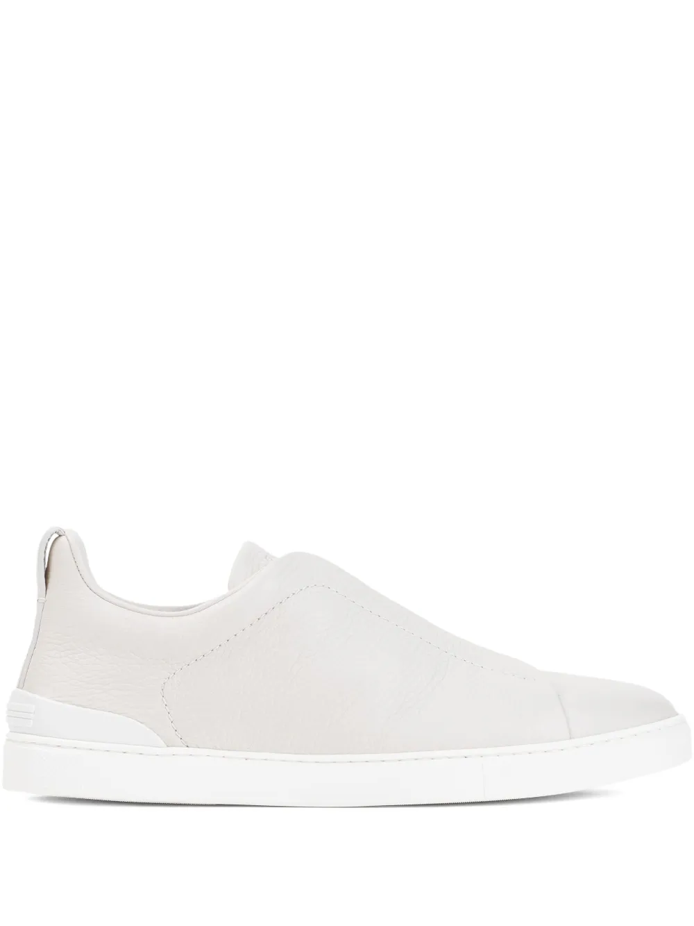 Zegna leather sneakers White