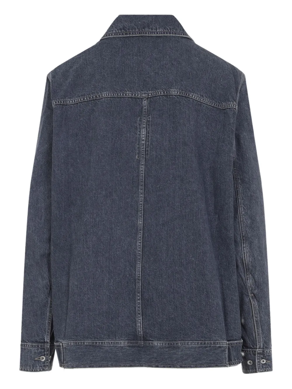 Rick Owens DRKSHDW Denim jack Grijs