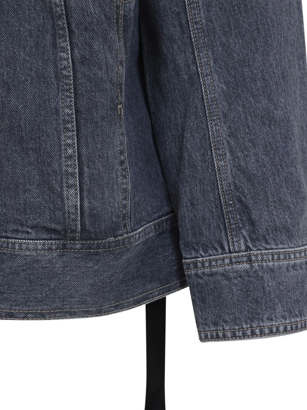Rick Owens DRKSHDW Denim jack Grijs