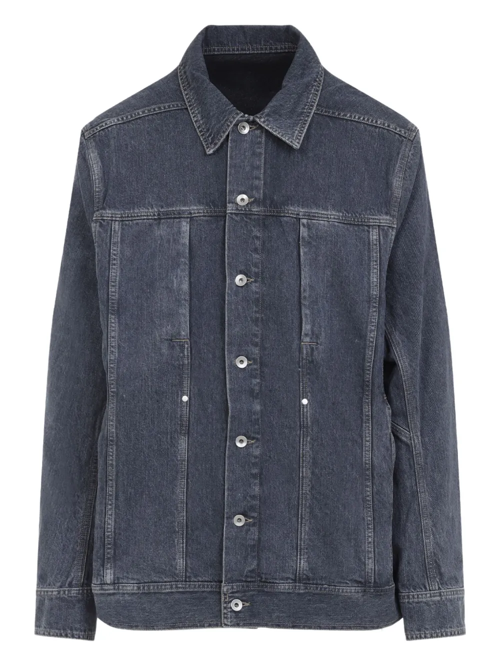 Rick Owens DRKSHDW Denim jack Grijs