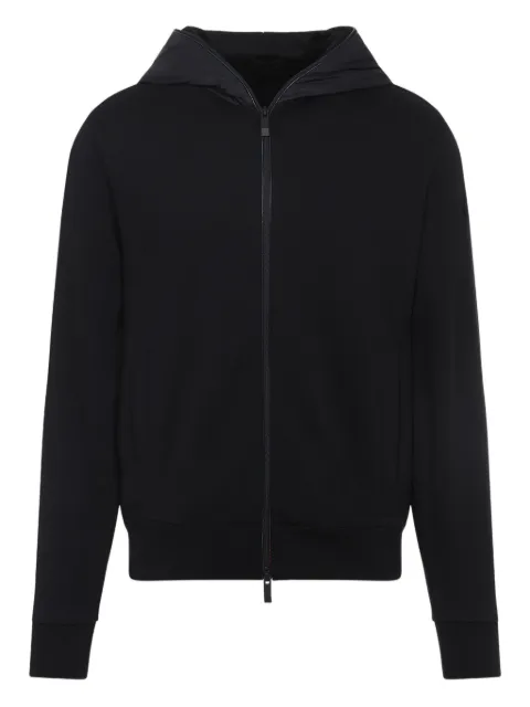 Moncler zip-up hooded jacket