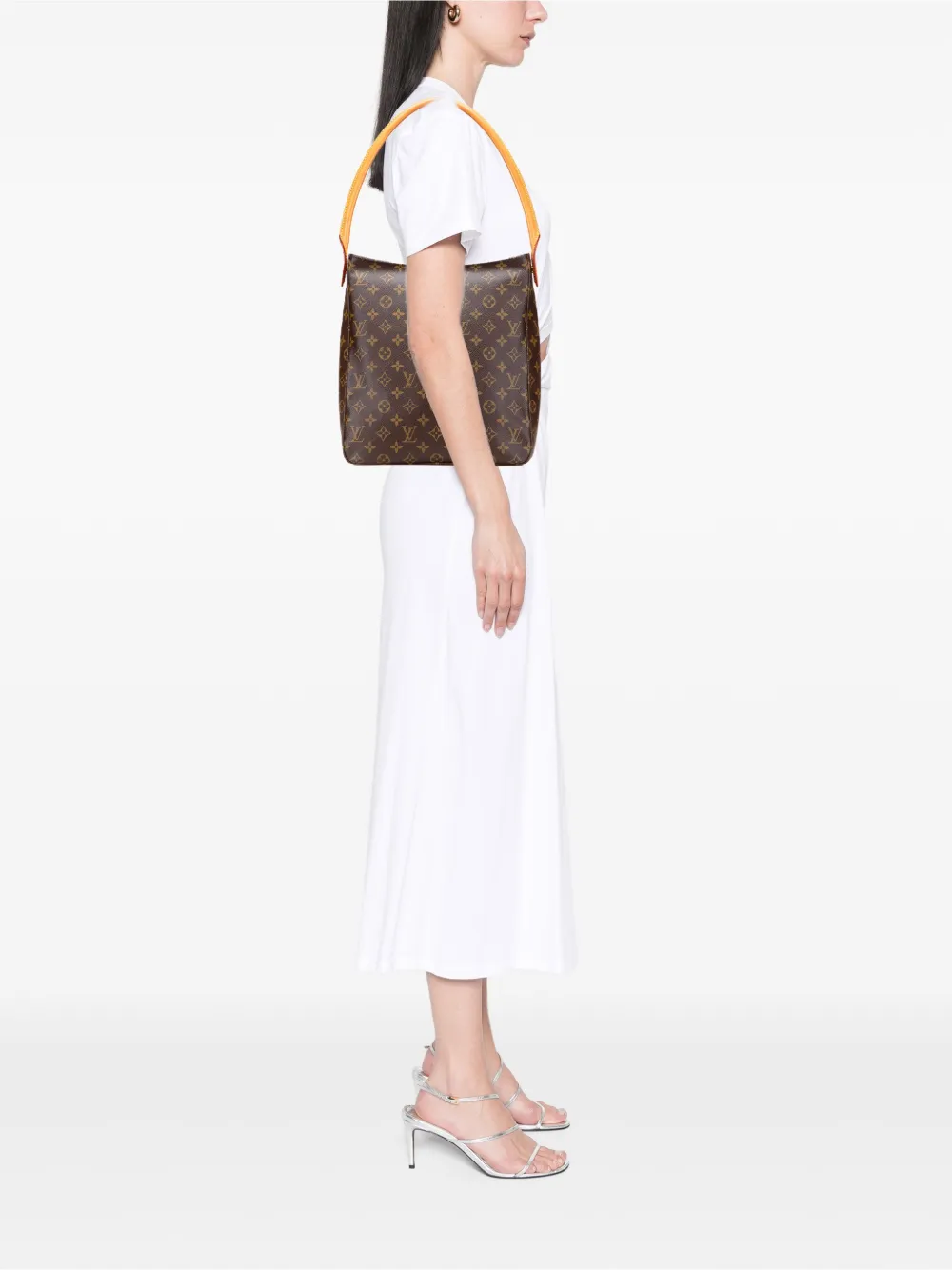 Louis Vuitton Pre-Owned 2001 Monogram Looping GM shoulder bag | Pre-Owned | Image 2