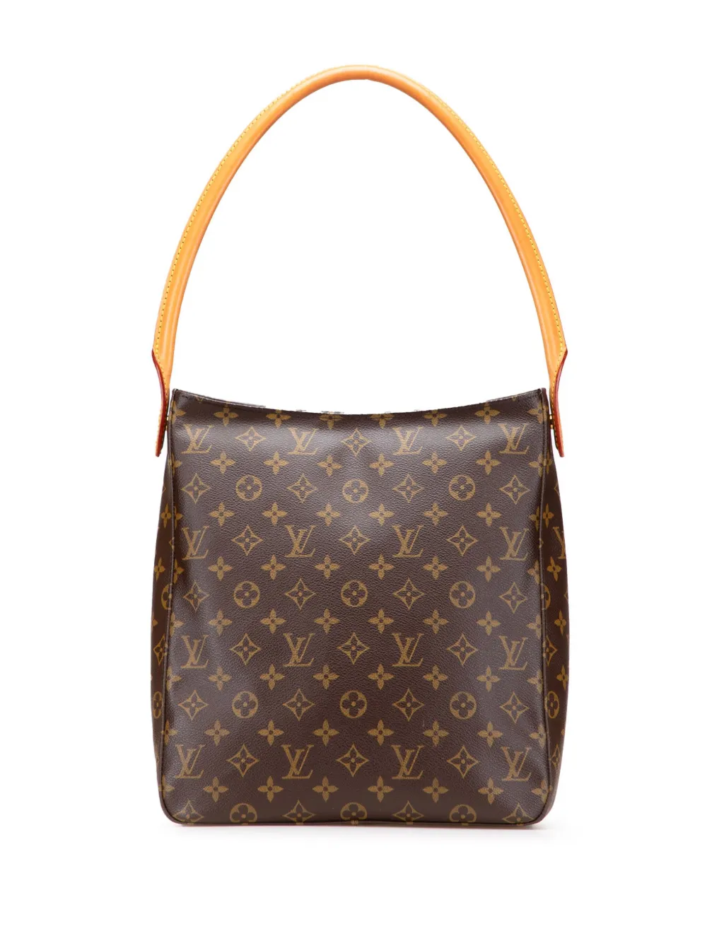 Louis Vuitton Pre-Owned 2001 Monogram Looping GM shoulder bag - ブラウン Louis Vuitton Pre-Owned 2001 Monogram Looping GM shoulder bag - ブラウン