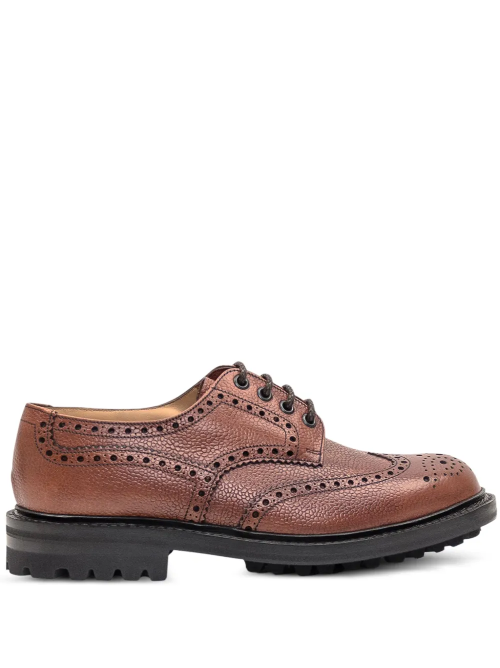 leather brogue shoes