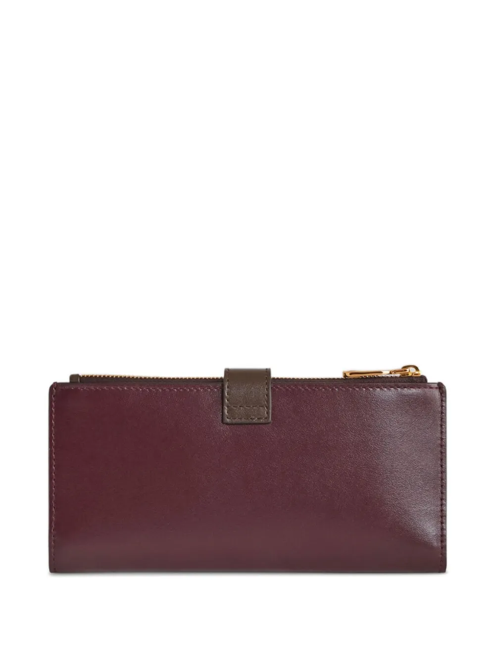 ETRO pegasus-button leather wallet Rood