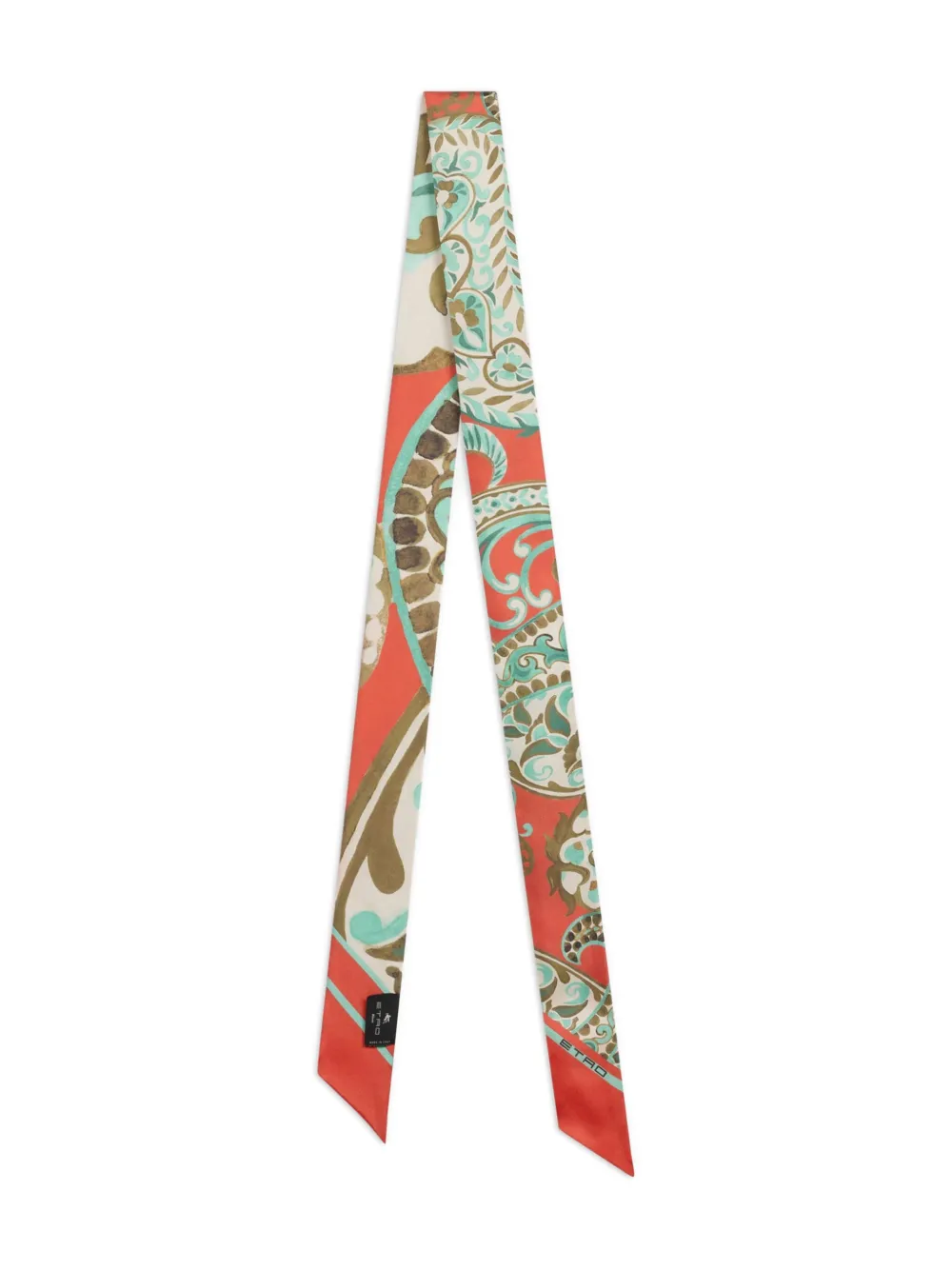 paisley silk scarf