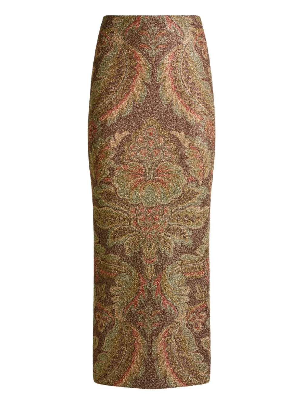 ETRO paisley-pattern midi skirt Bruin
