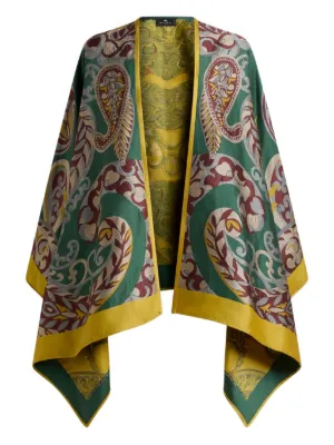 ETRO♥ケープ♥ポンチョ♥超美品♥ ETRO（エトロ）ケープ・ポンチョコート - FARFETCH