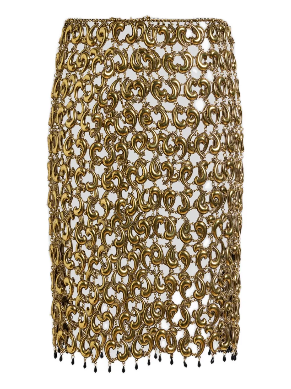 ETRO embellished straight skirt | Gold | Image 1
