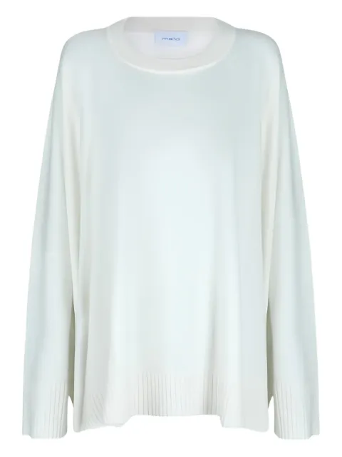 Malo long-sleeved cashmere top