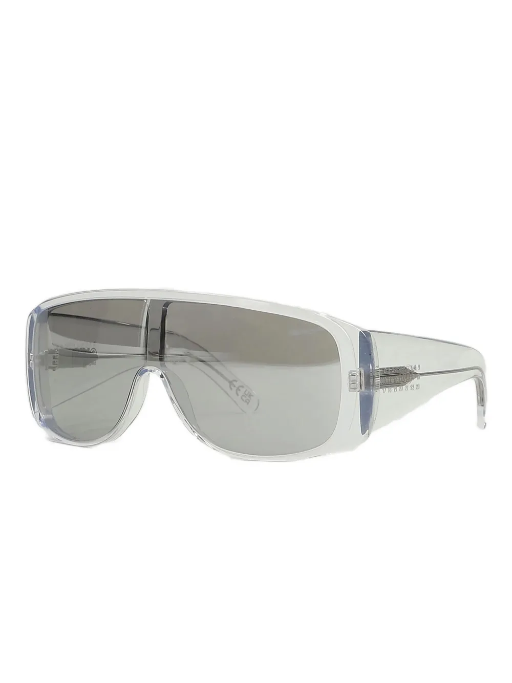 Retrosuperfuture P55 shield-frame sunglasses - Zilver