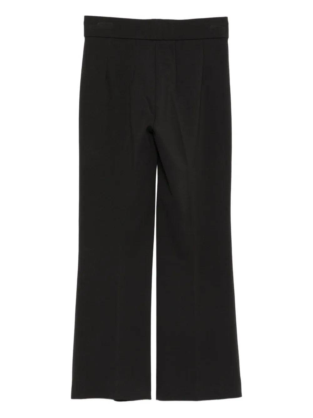 Seductive Nanette high-waisted flared trousers - Zwart