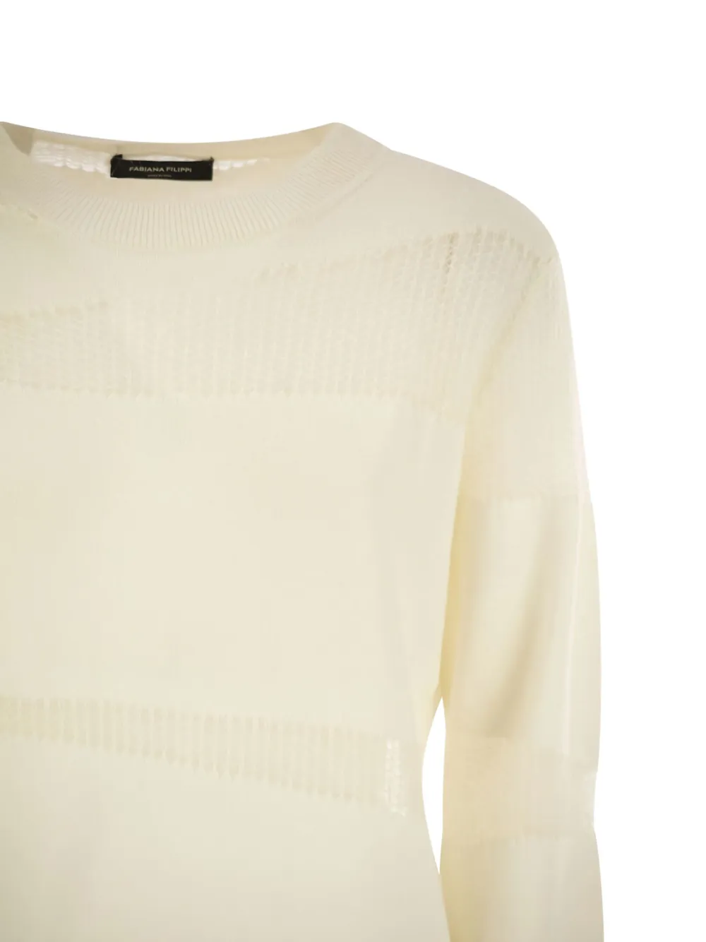 Fabiana Filippi Trui met diagonale vlakken Beige