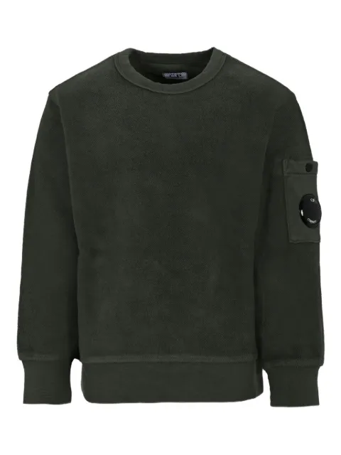 C.P. Company Kids lens-detail crew-neck sweatshirt