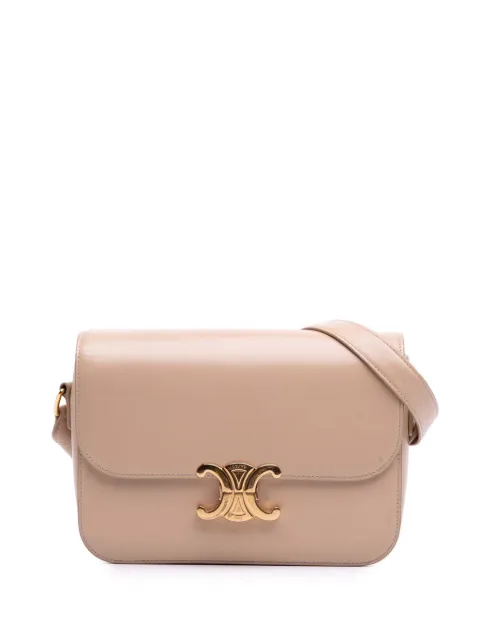 Céline Pre-Owned 2019 Classique Shiny Calfskin Triomphe crossbody bag