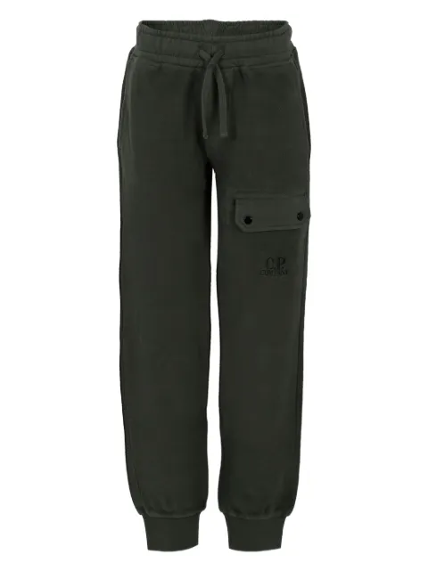 C.P. Company Kids pocket-detail embroidered joggers