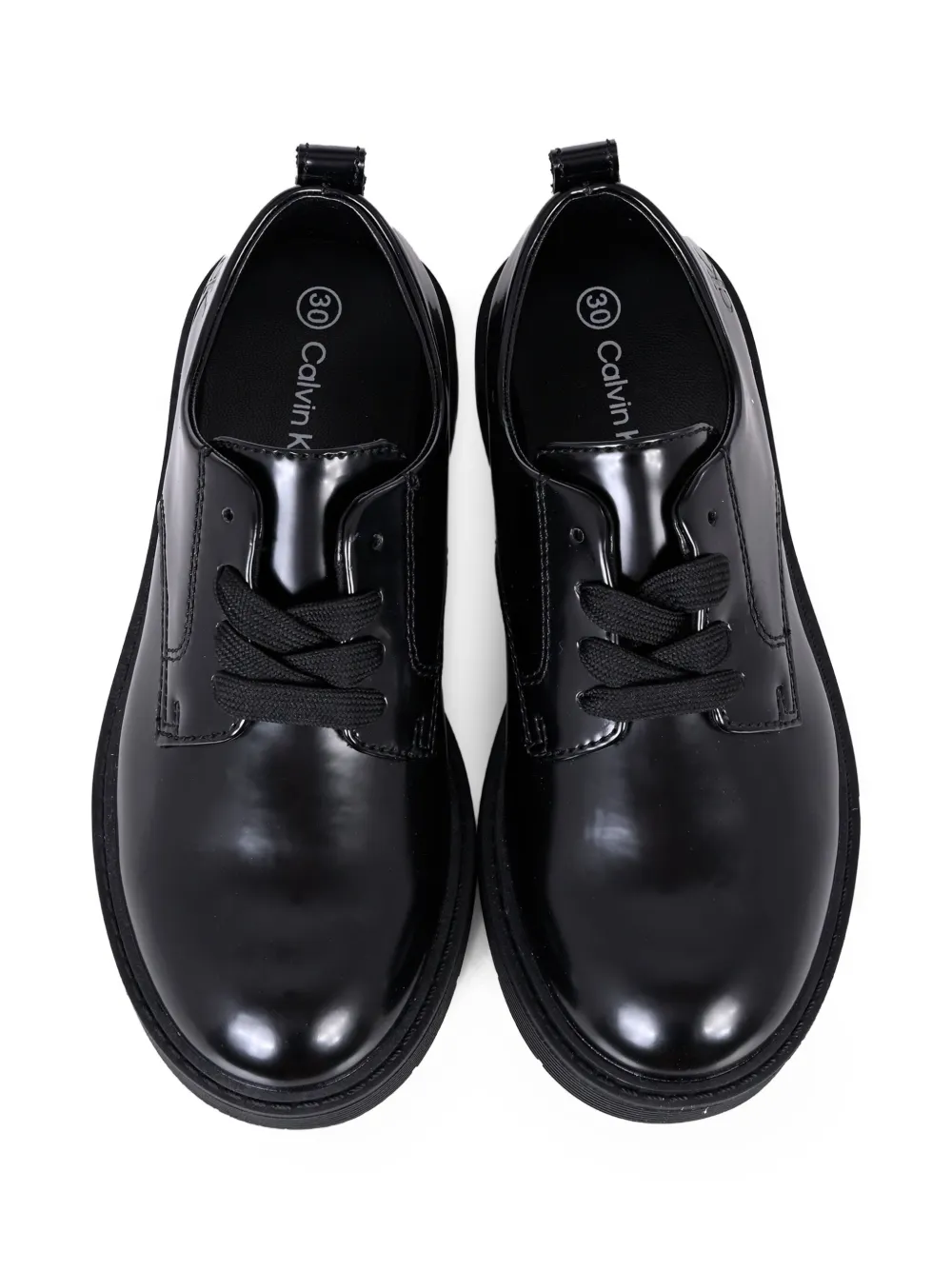 Calvin Klein Kids Mocassins met veters Zwart