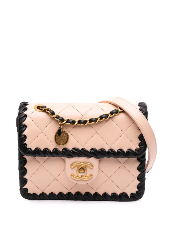 CHANEL Pre-Owned 2021-2025 ミニ カーフスキン ブレイド マイオウン