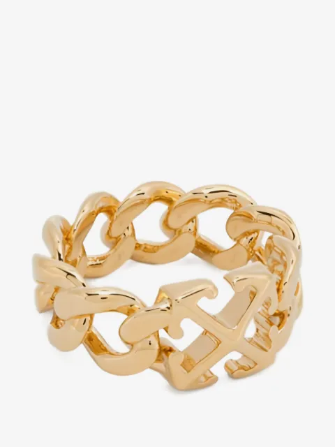 Off-White anillo con placa Arrows