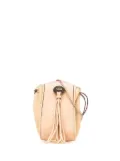 Chloé Pre-Owned 2000-2025 Mini Leather and Suede Sac Fringe crossbody bag - Brown