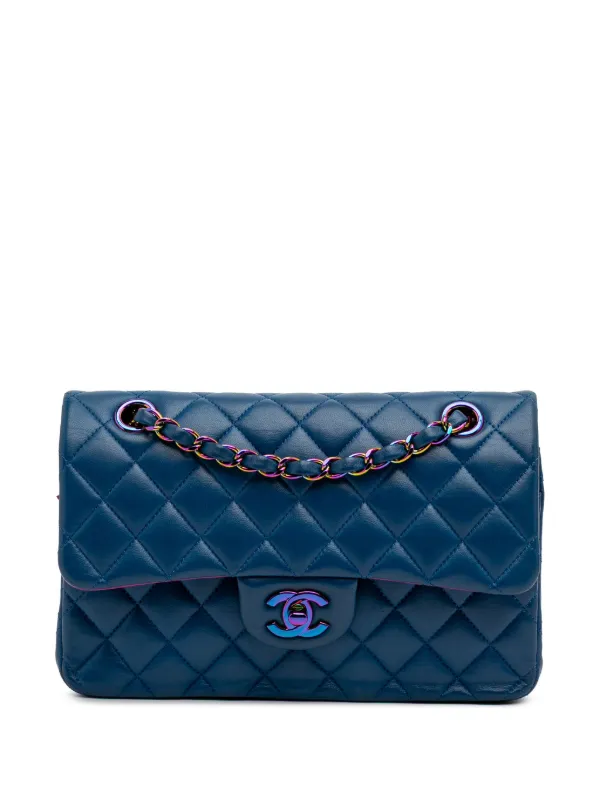 CHANEL Pre-Owned 2021 Small Classic Lambskin Rainbow