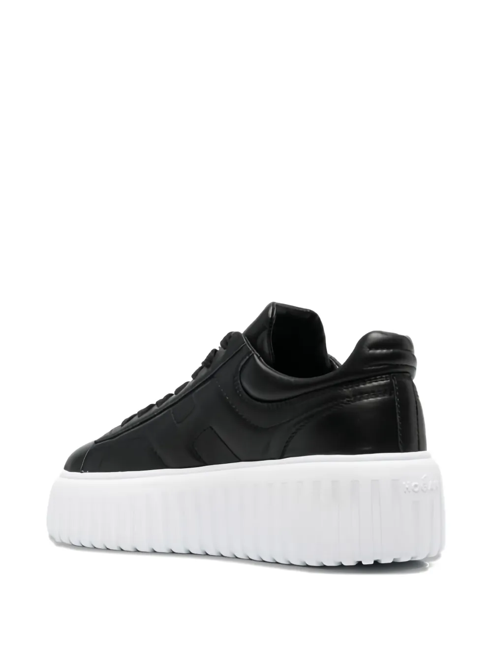 Hogan H-stripes quilted platform lace-up sneakers LE9B999