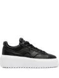 Hogan H-stripes quilted platform lace-up sneakers - LE9B999