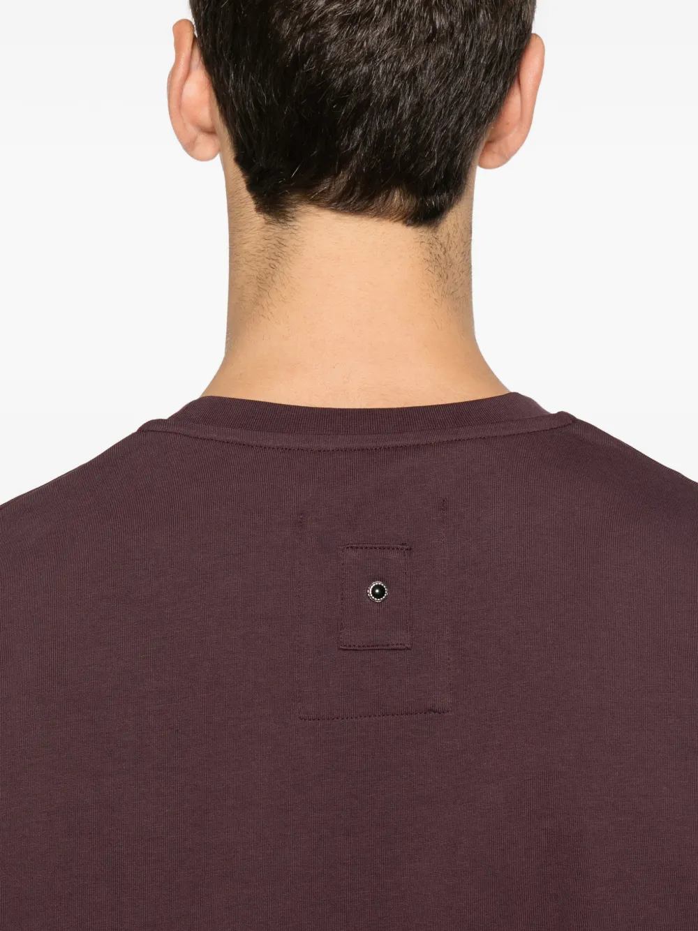 WHITESAND crewneck short-sleeve polo shirt Paars