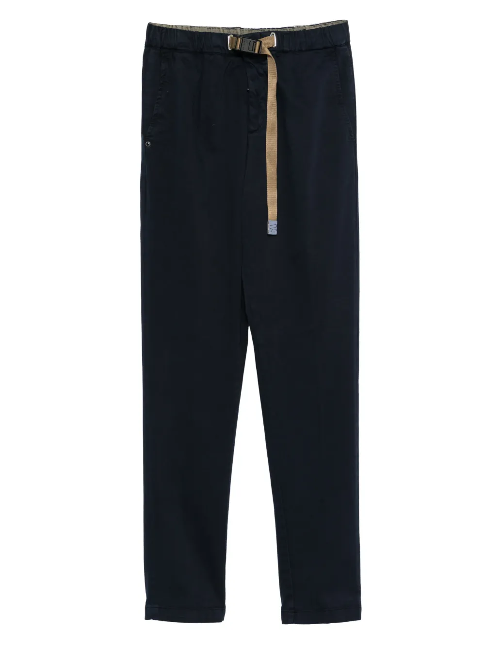 Whitesand Robert Belted Trousers In Blue