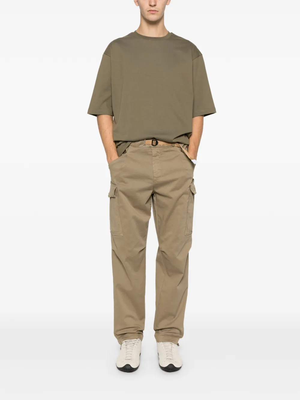 WHITESAND Bryan cargo trousers - Bruin