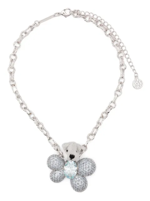 YVMIN bear-pendant necklace